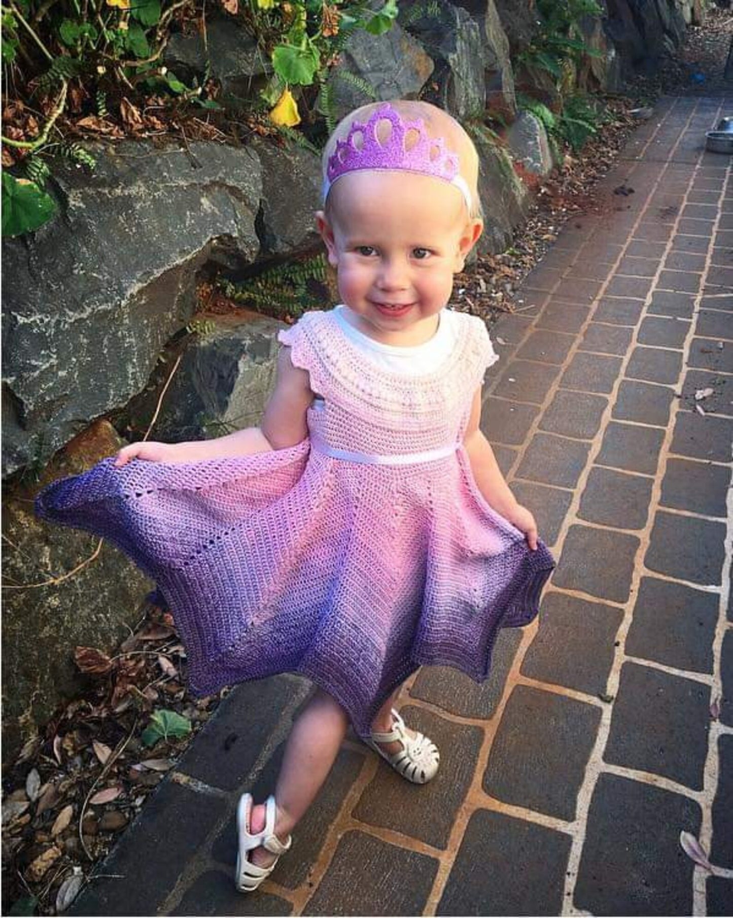 🧚 Abigail Fairy Dress Crochet Pattern – All Sizes!