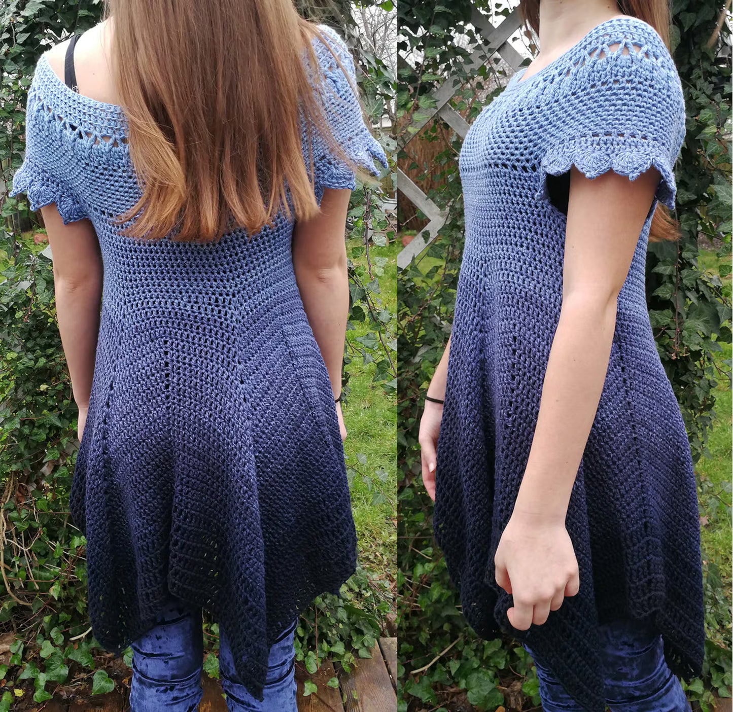π Sofia Flare Dress β Crochet in One Piece!