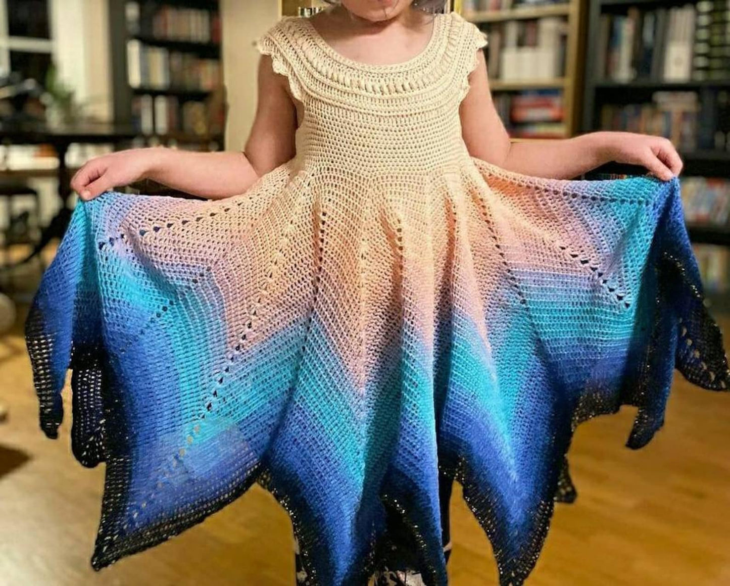 🧚 Abigail Fairy Dress Crochet Pattern – All Sizes!
