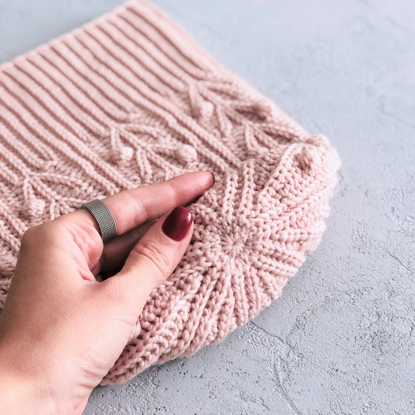 Winter Berry Hat & Mitts Set β Crochet Pattern (PDF)