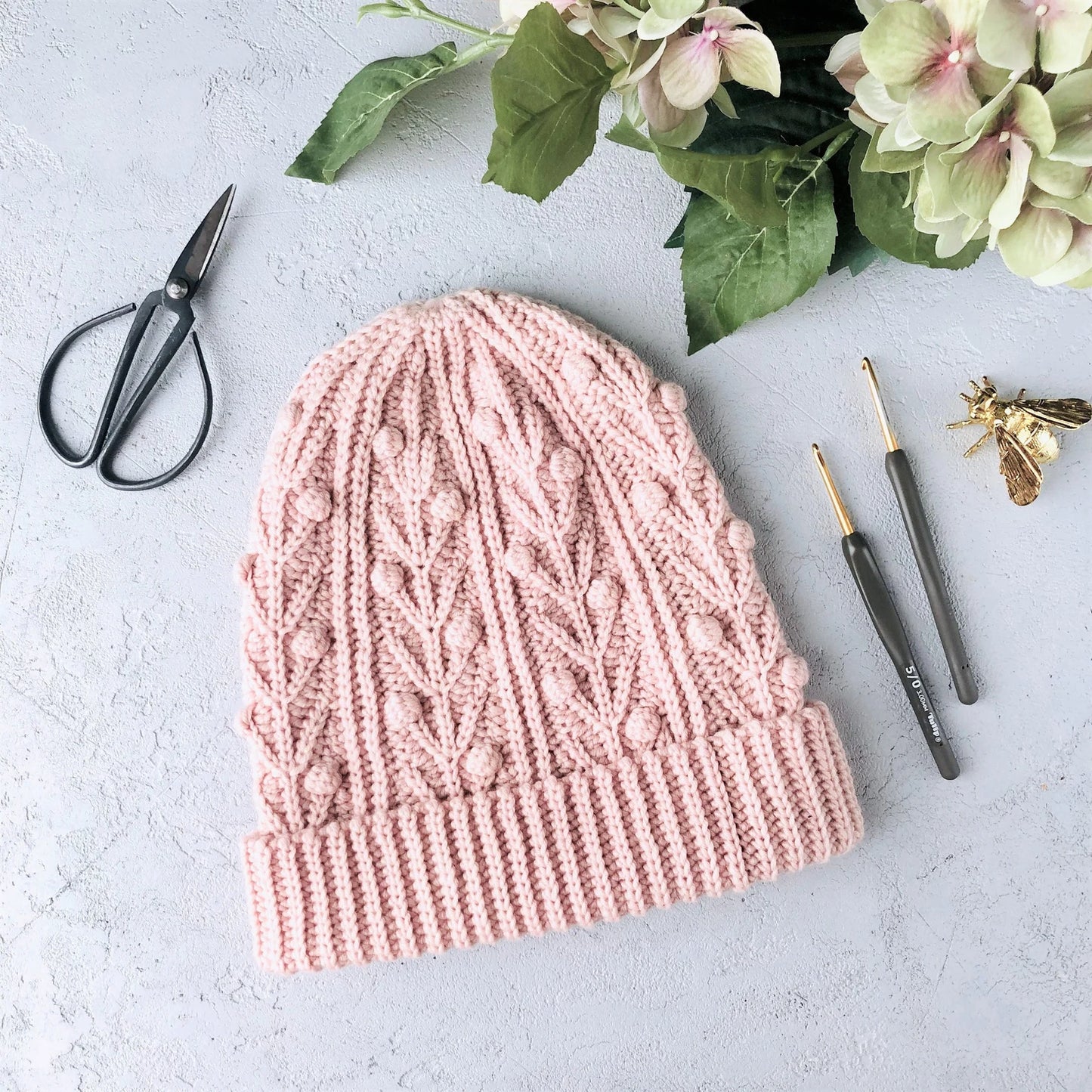 Winter Berry Hat & Mitts Set β Crochet Pattern (PDF)