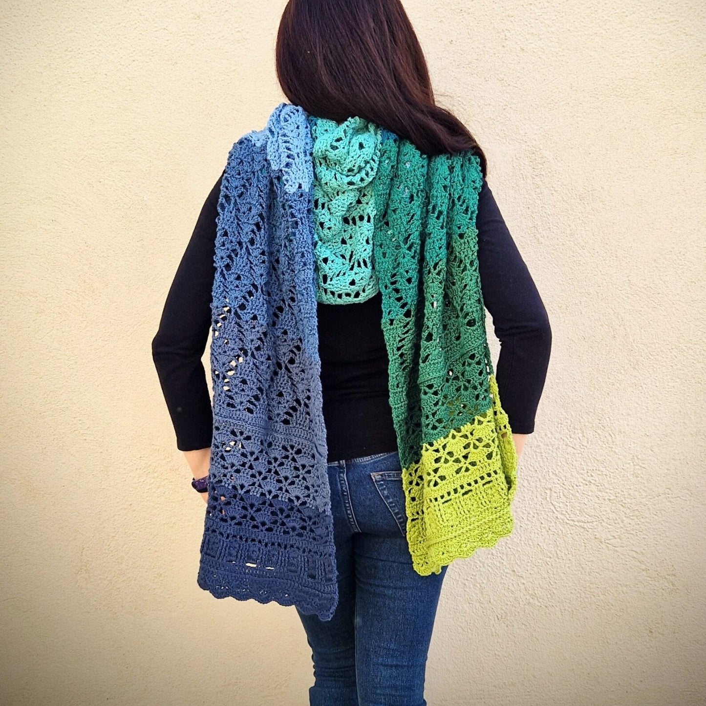 Crochet Shawl Pattern 🧶 Stunning & Timeless Design