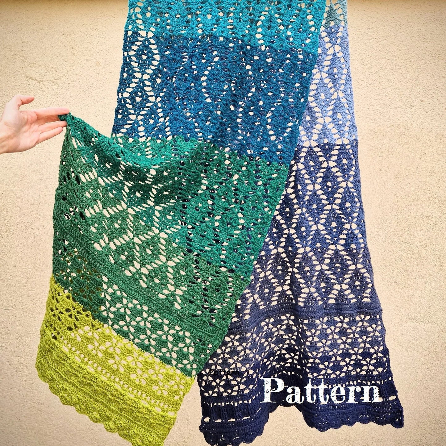 Crochet Shawl Pattern 🧶 Stunning & Timeless Design