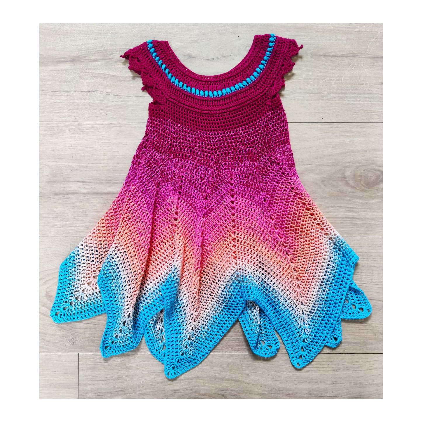 🧚 Abigail Fairy Dress Crochet Pattern – All Sizes!