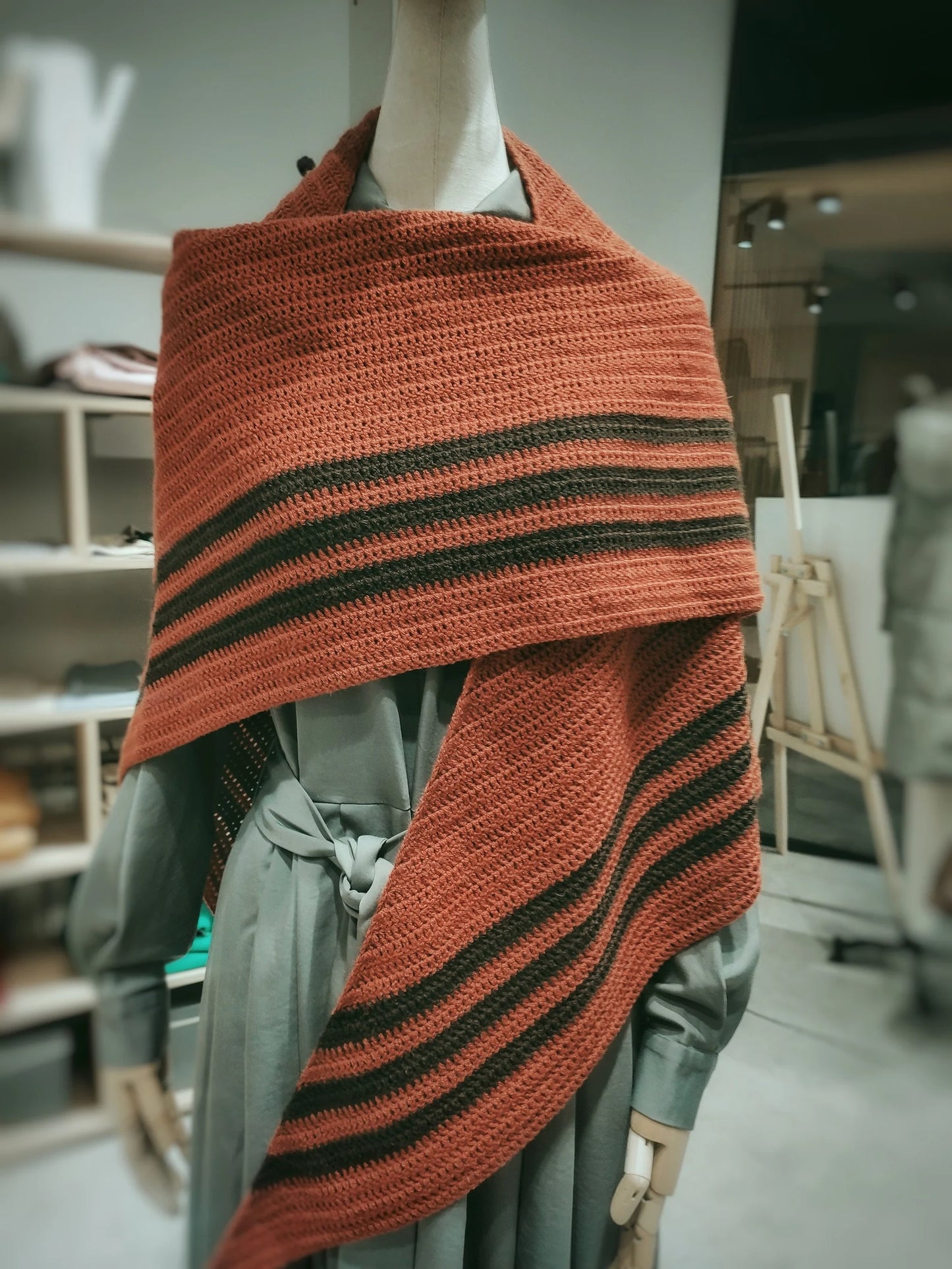 🧶✨ Outlander Shawl – Crochet Pattern PDF 🏴