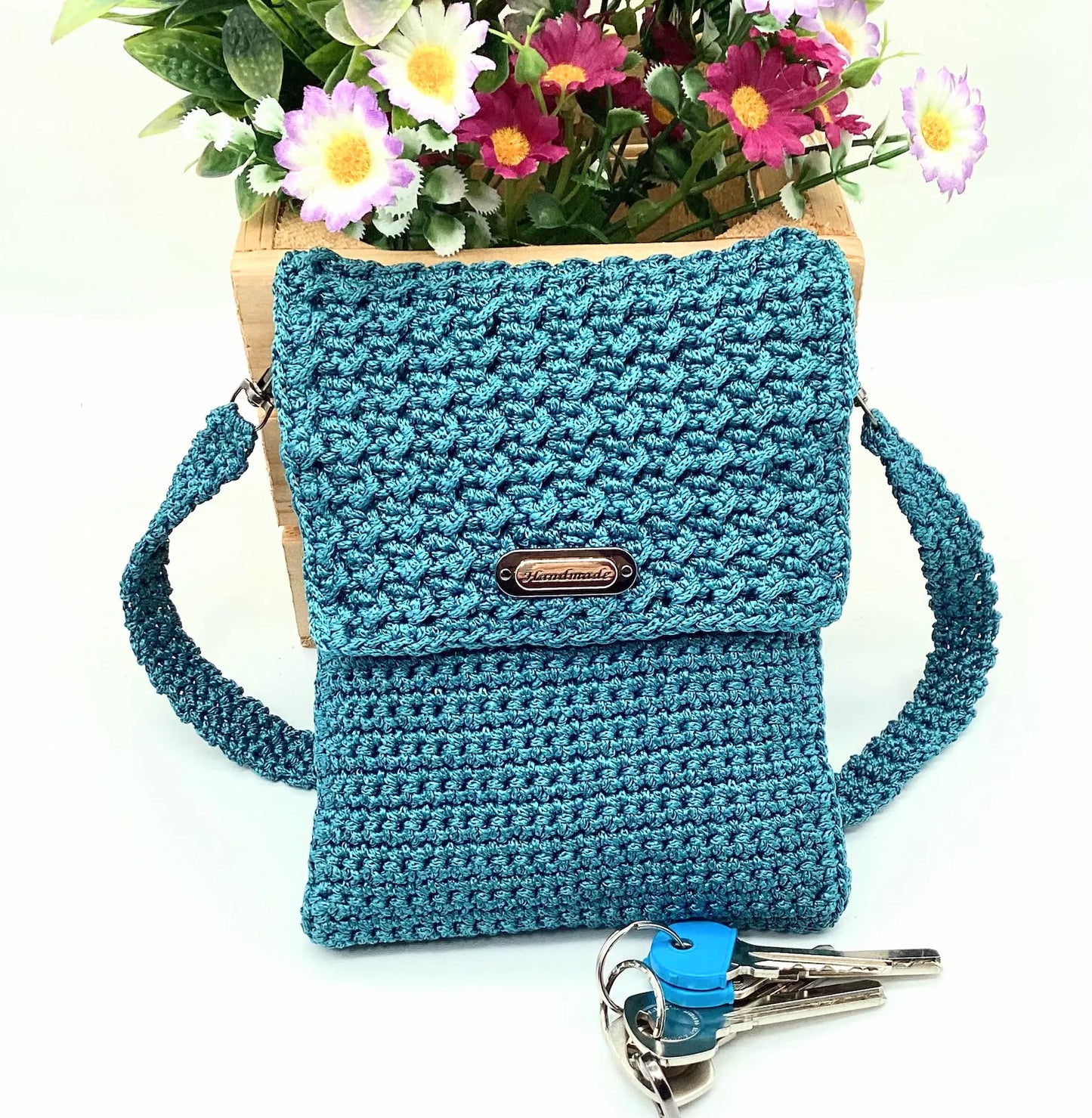π Crochet Messenger Bag Pattern β PDF + Tutorial