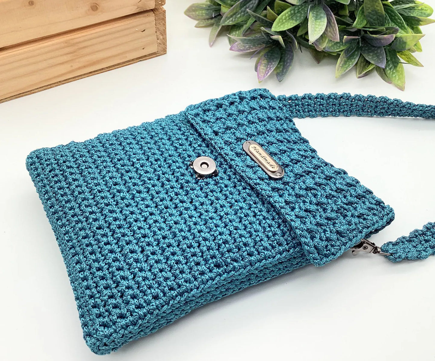 π Crochet Messenger Bag Pattern β PDF + Tutorial