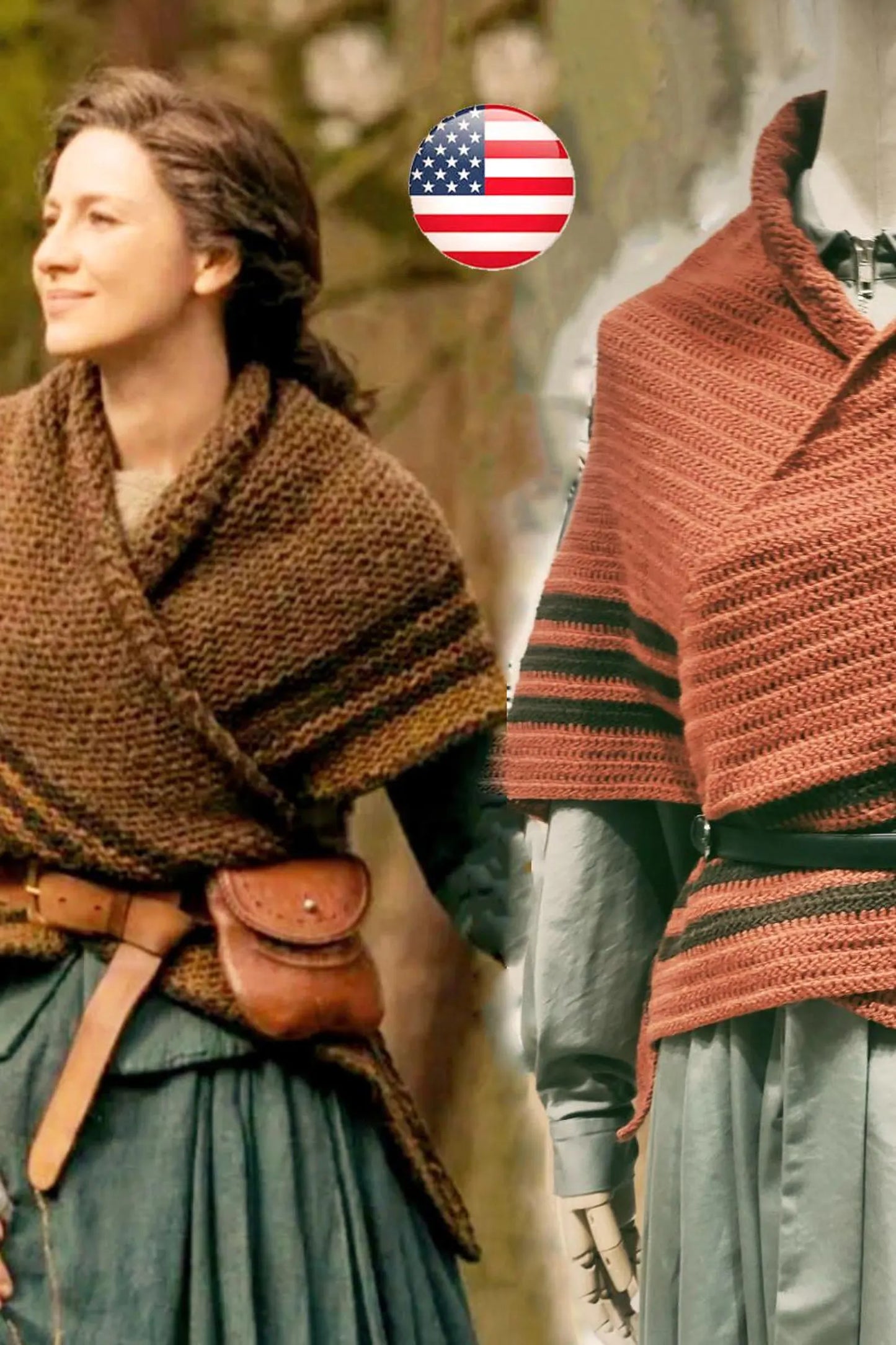 🧶✨ Outlander Shawl – Crochet Pattern PDF 🏴