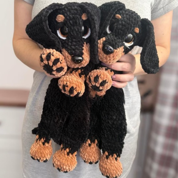 🐶 Puppy Lovey Crochet Pattern (PDF)