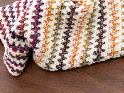 Modern Cozy Blanket Crochet Pattern | Baby & Adult PDF