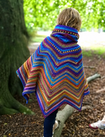 Stargazer's Crochet Cape Pattern