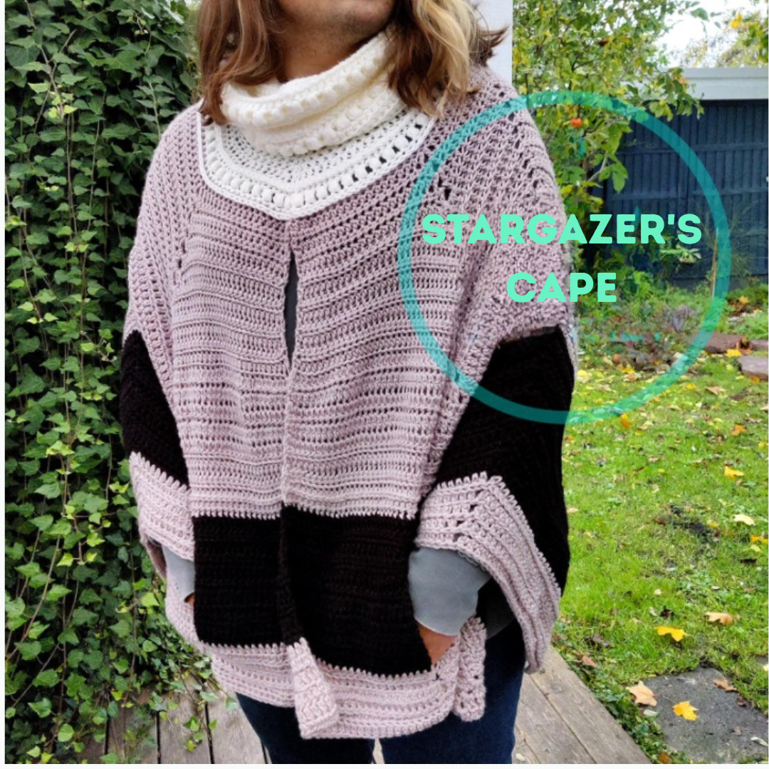 Stargazer's Crochet Cape Pattern