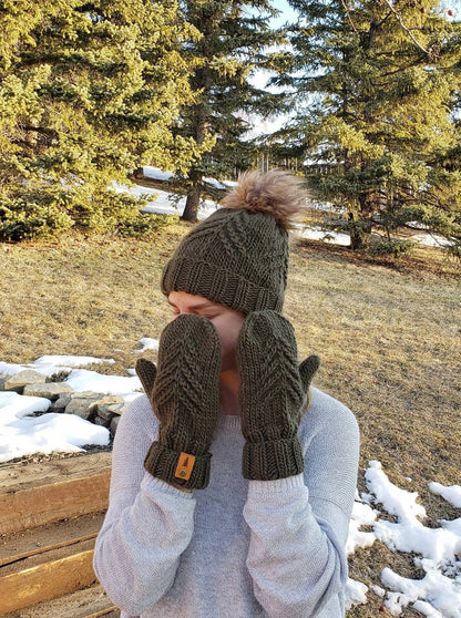 🌲 Into The Pines Beanie – Bulky Knit Hat Pattern 🧶