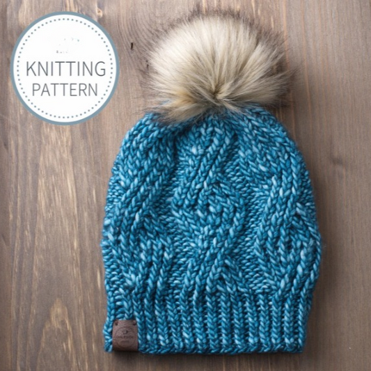 ❄️ Raydale Twist Knit Hat – Chunky & Stylish Winter Favorite! 🧶