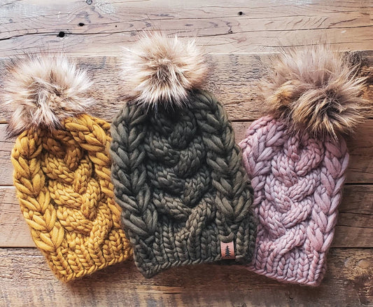 ❄️ Ammil Beanie – Super Bulky Knit Hat Pattern