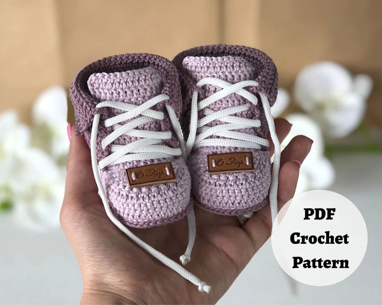 👣 Baby Booties Uni – Cute & Comfy (PDF)