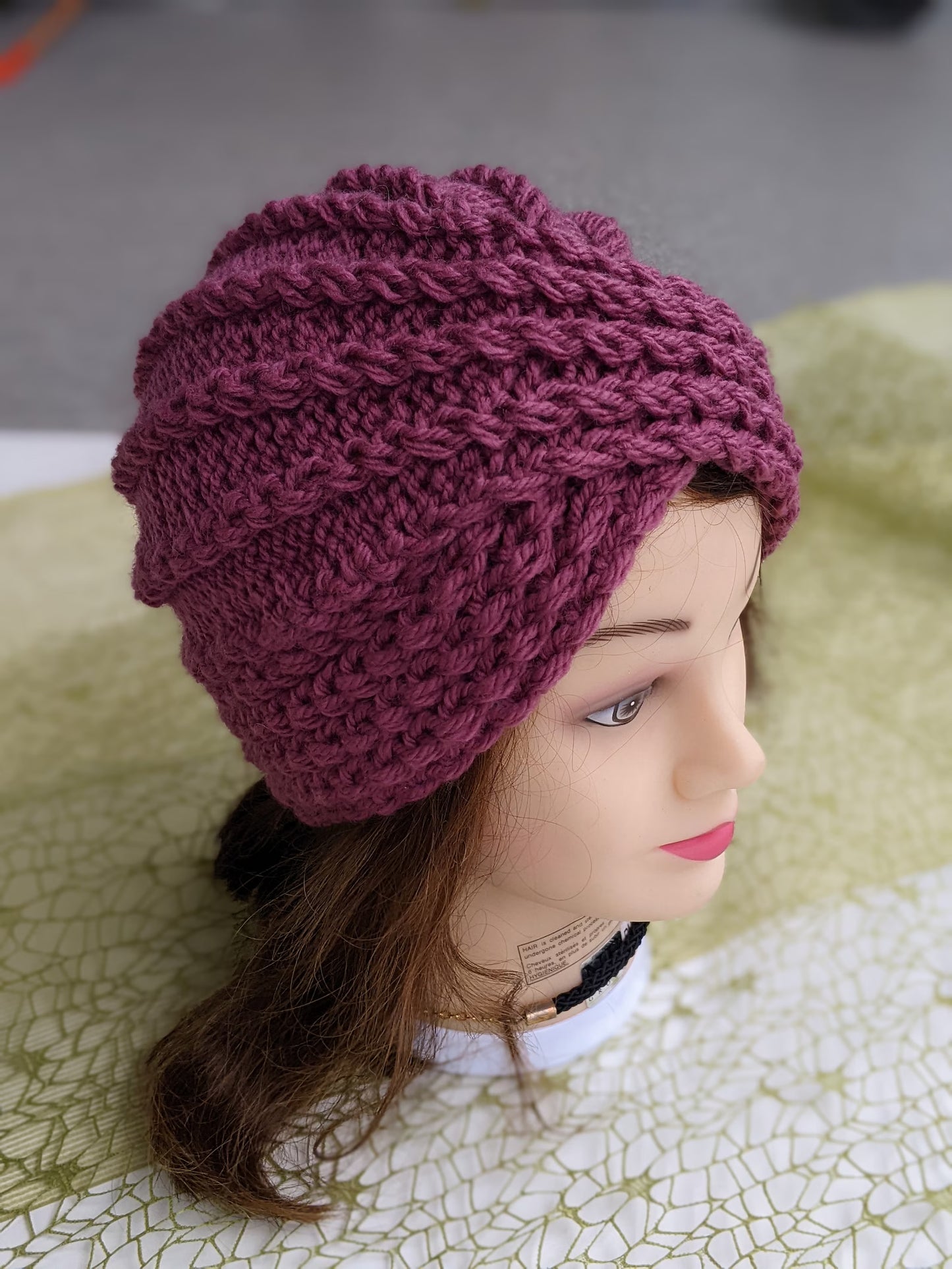 Knit Turban Hat Pattern PDF