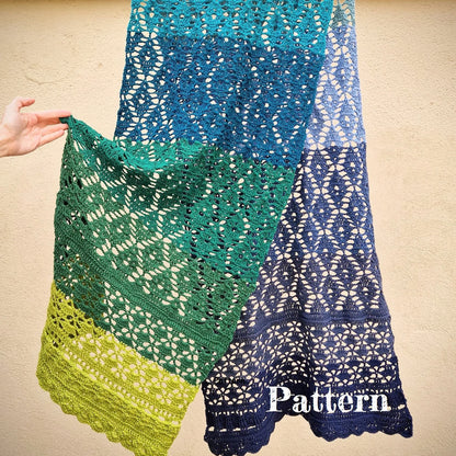 Crochet Shawl Pattern 🧶 Stunning & Timeless Design