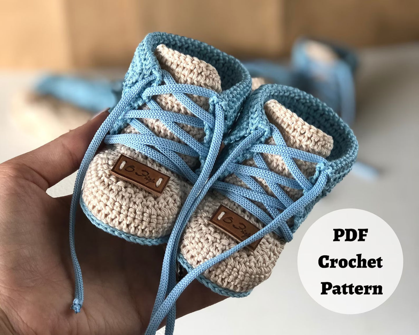 👣 Baby Booties Uni – Cute & Comfy (PDF)