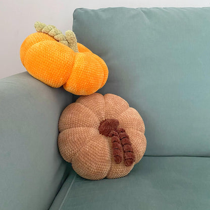 Pumpkin Pillow Crochet Pattern