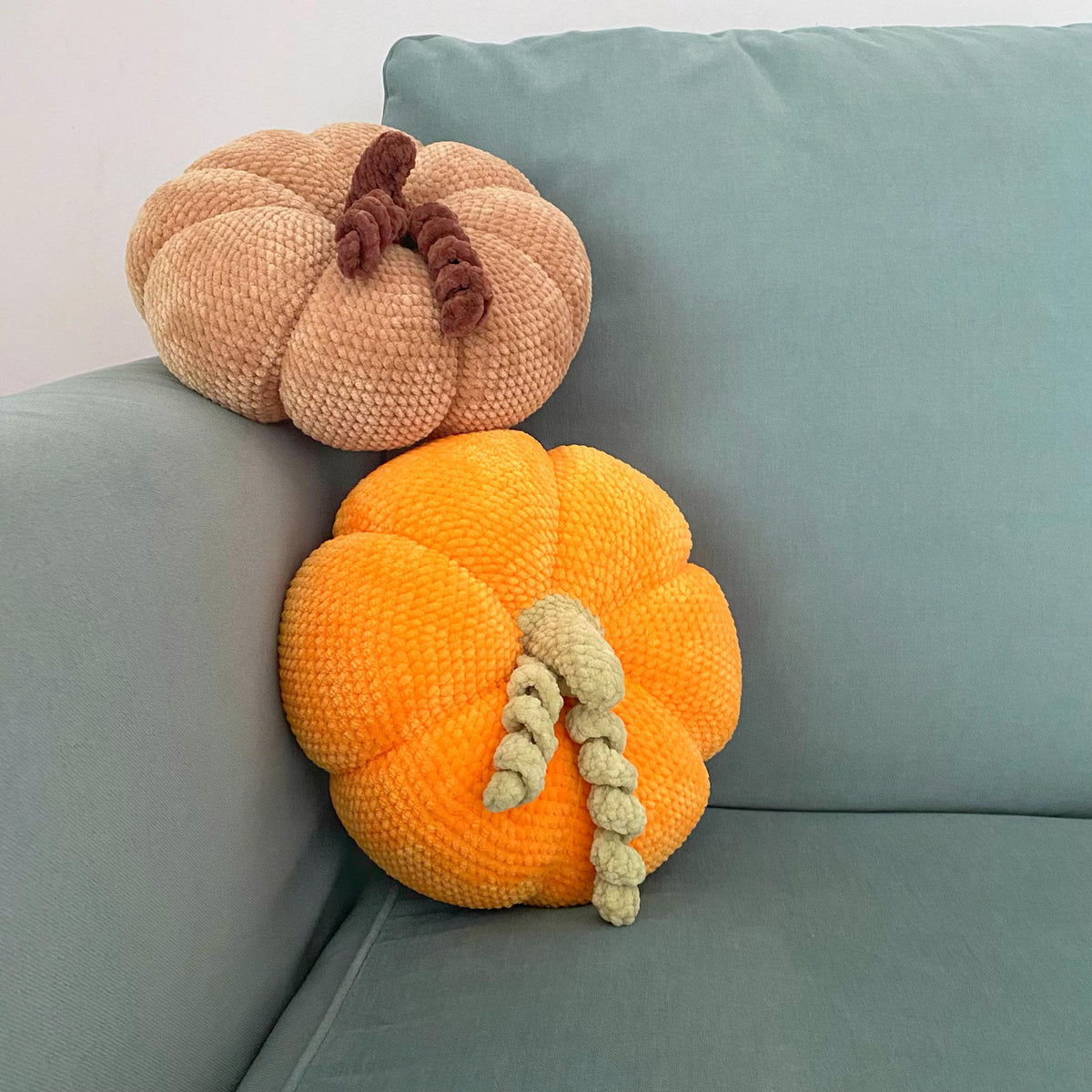 Pumpkin Pillow Crochet Pattern