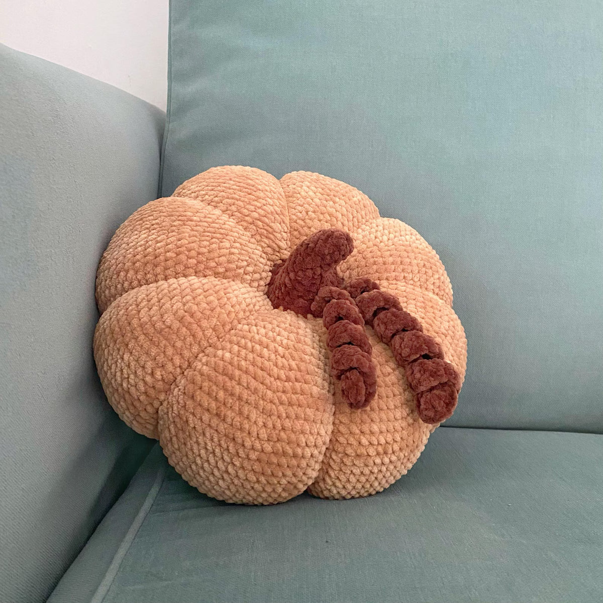 Pumpkin Pillow Crochet Pattern