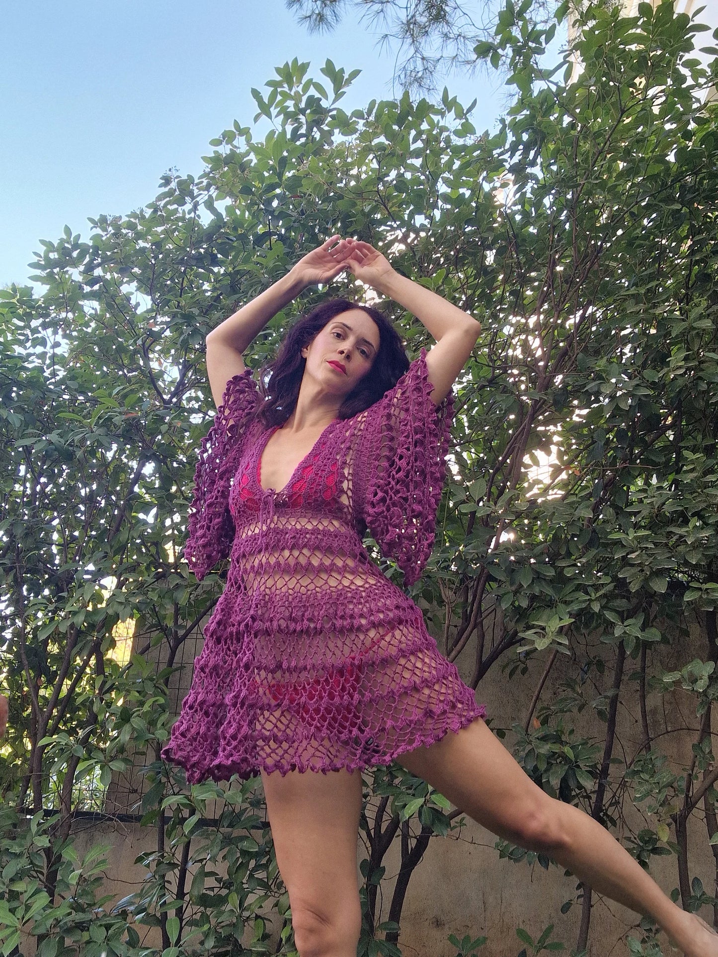 ☀️ Boho Summer Cover-Up Crochet Pattern (PDF)