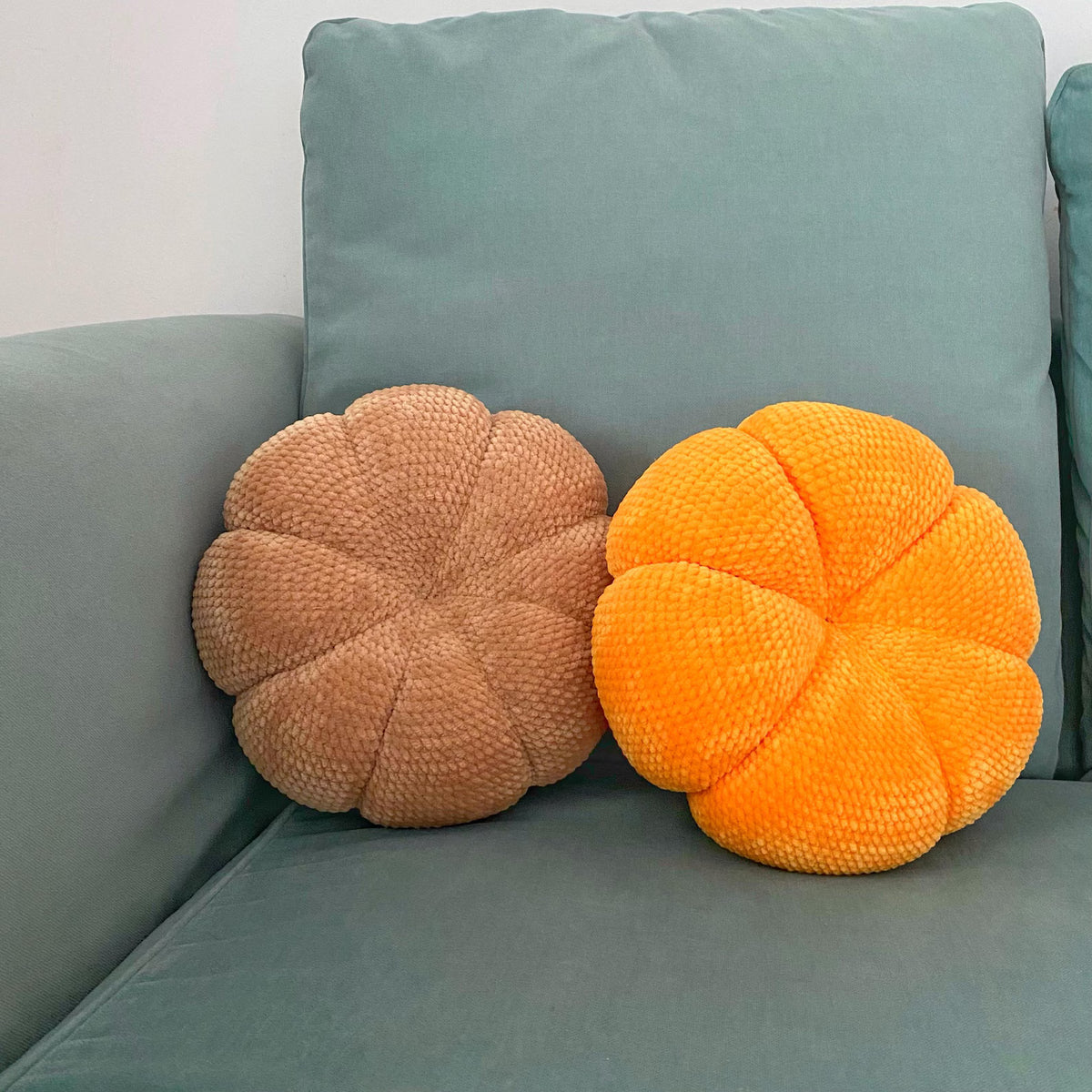 Pumpkin Pillow Crochet Pattern