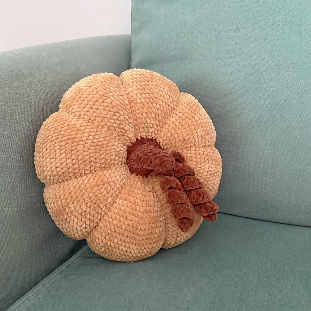 Pumpkin Pillow Crochet Pattern