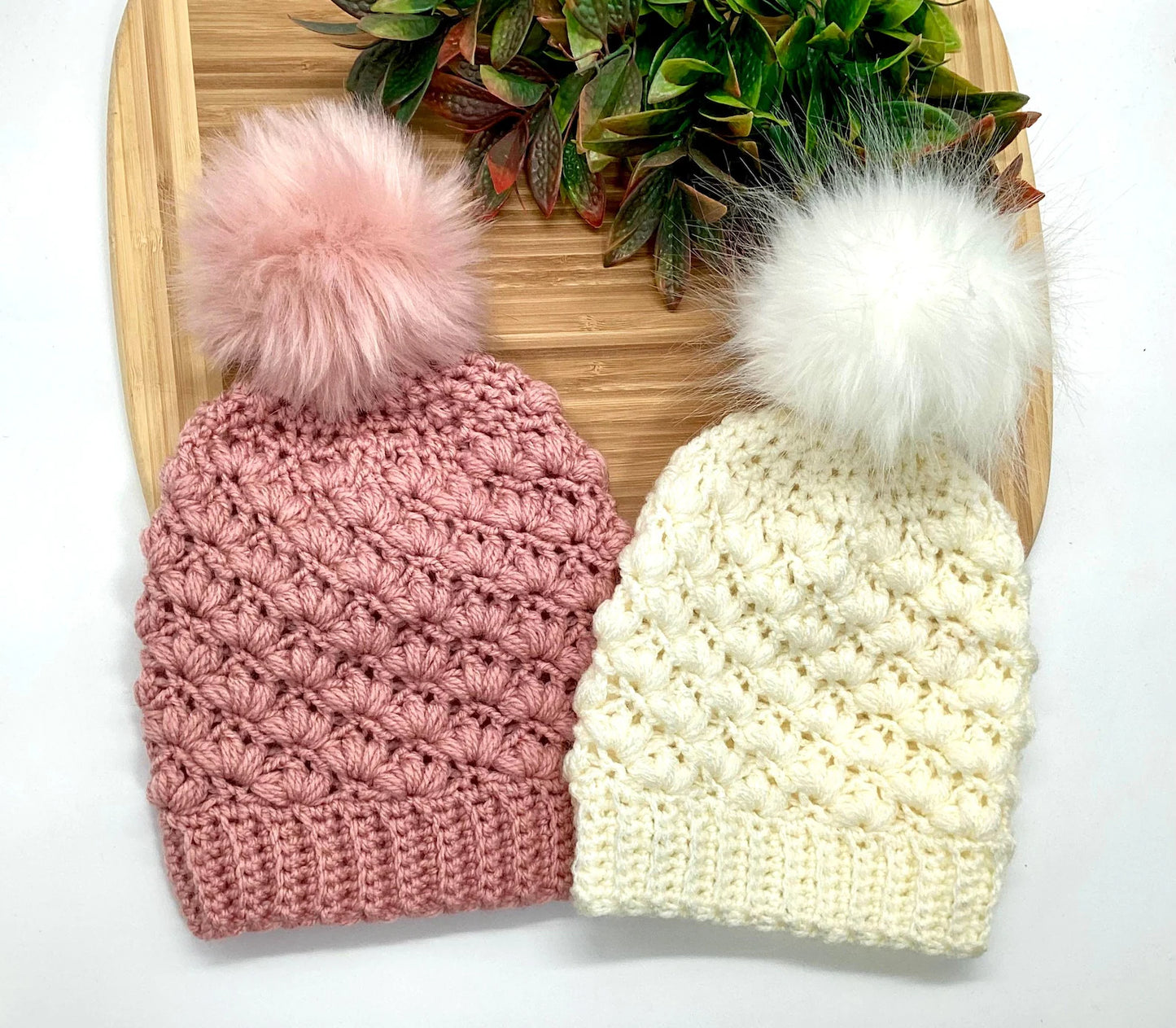 🌸 Blossom Beanie Crochet Pattern PDF