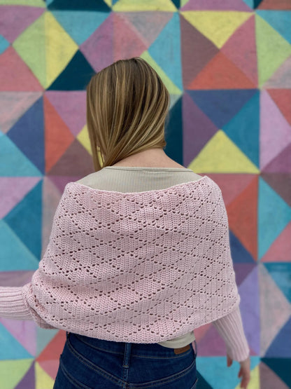 ✨ Cozy Sleeve Scarf Wrap – Easy Crochet Pattern (All Sizes PDF) 🧶💫