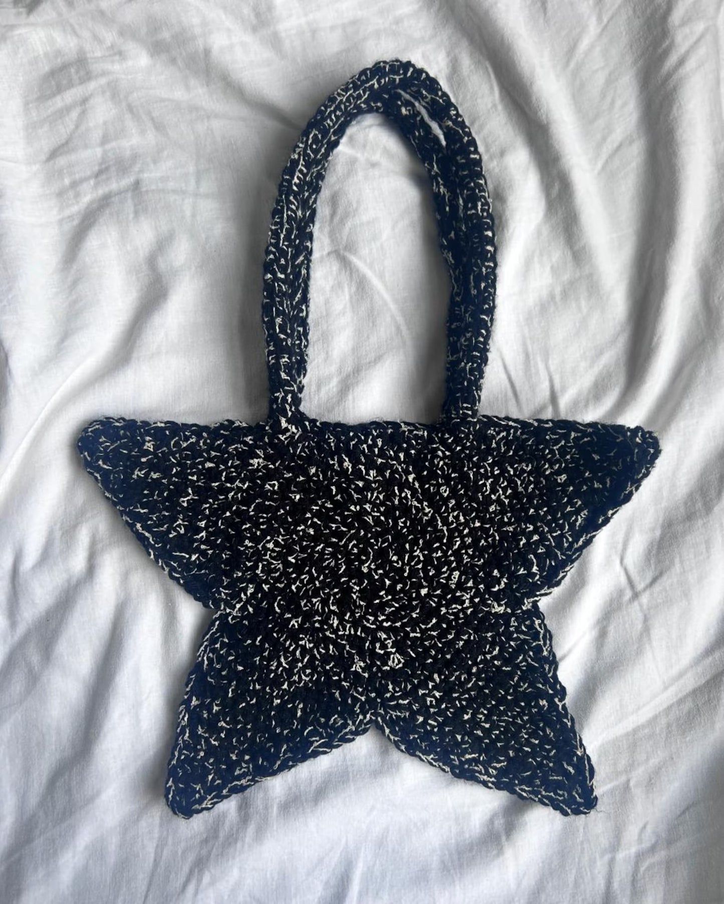 ⭐ Star Crochet Bag Pattern – Easy Beginner Tote ✨