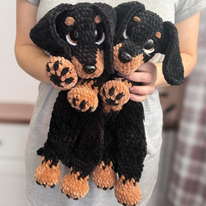 🐶 Puppy Lovey Crochet Pattern (PDF)