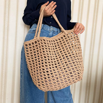 Breezy Mesh Market Tote Crochet Pattern