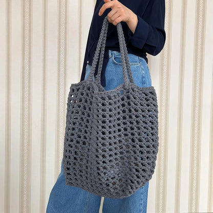 Breezy Mesh Market Tote Crochet Pattern
