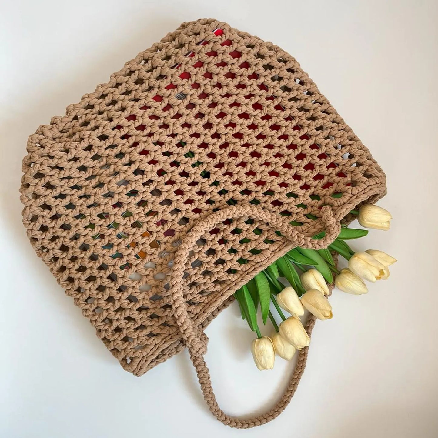 Breezy Mesh Market Tote Crochet Pattern