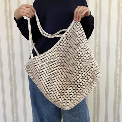 Breezy Mesh Market Tote Crochet Pattern