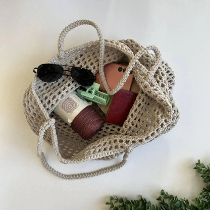 Breezy Mesh Market Tote Crochet Pattern