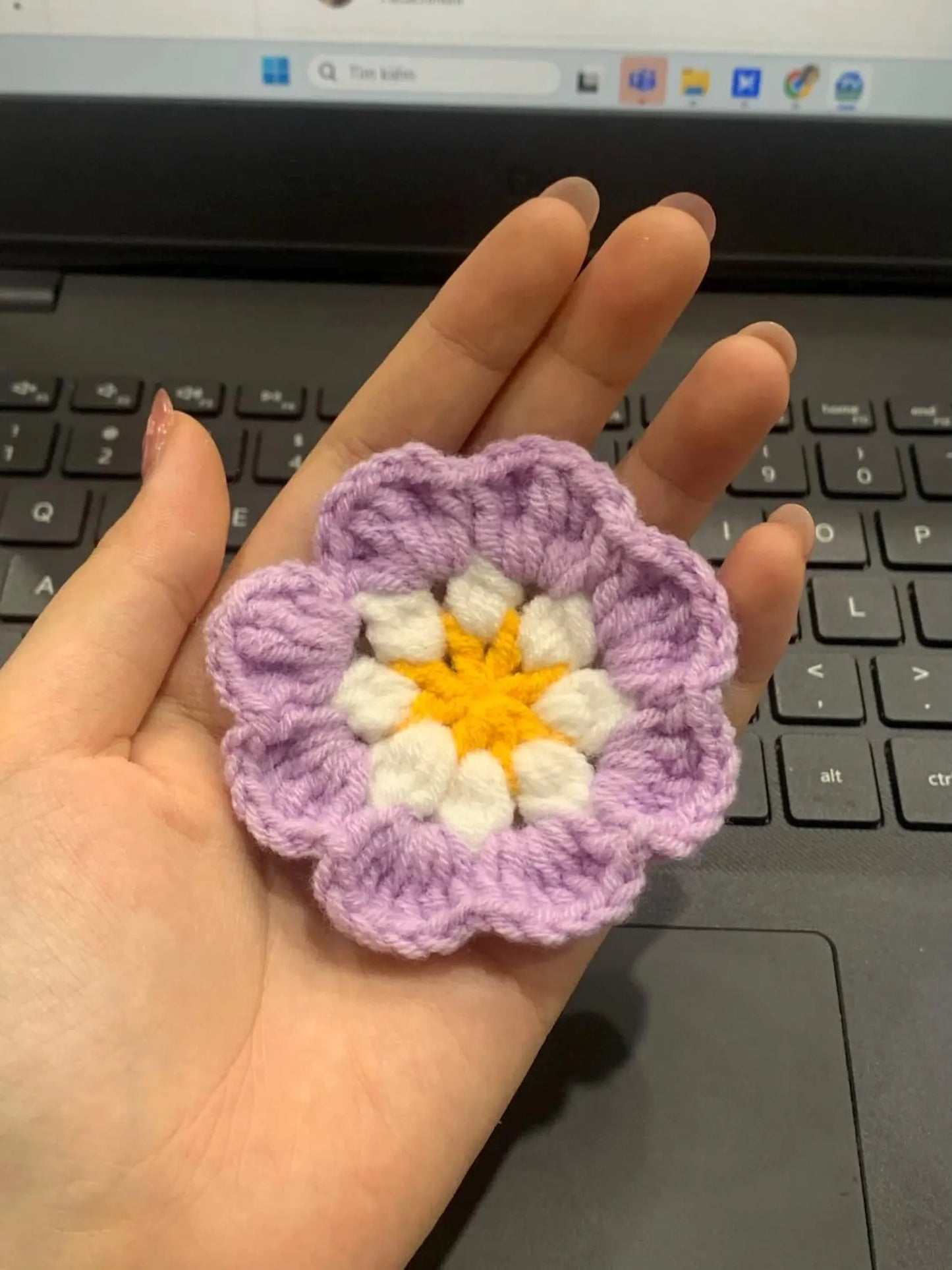 🌸 Bloomy Breeze Curtain – 2-in-1 Crochet Flower Garland Pattern 🌿
