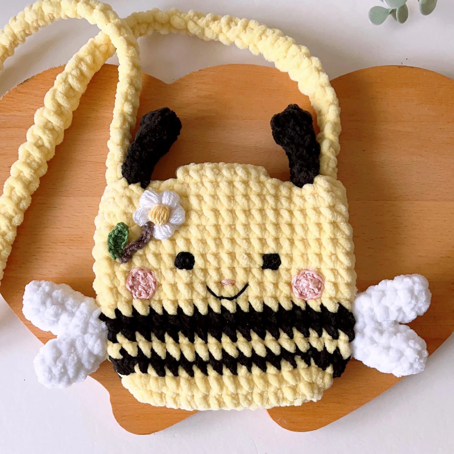 🐝 Bee Crossbody Bag Crochet Pattern ✨ PDF ✨