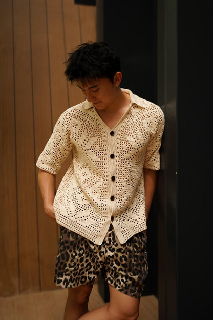 ✨ Men’s Crochet Summer Shirt Pattern 🌴(PDF)