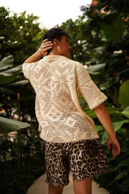 ✨ Men’s Crochet Summer Shirt Pattern 🌴(PDF)