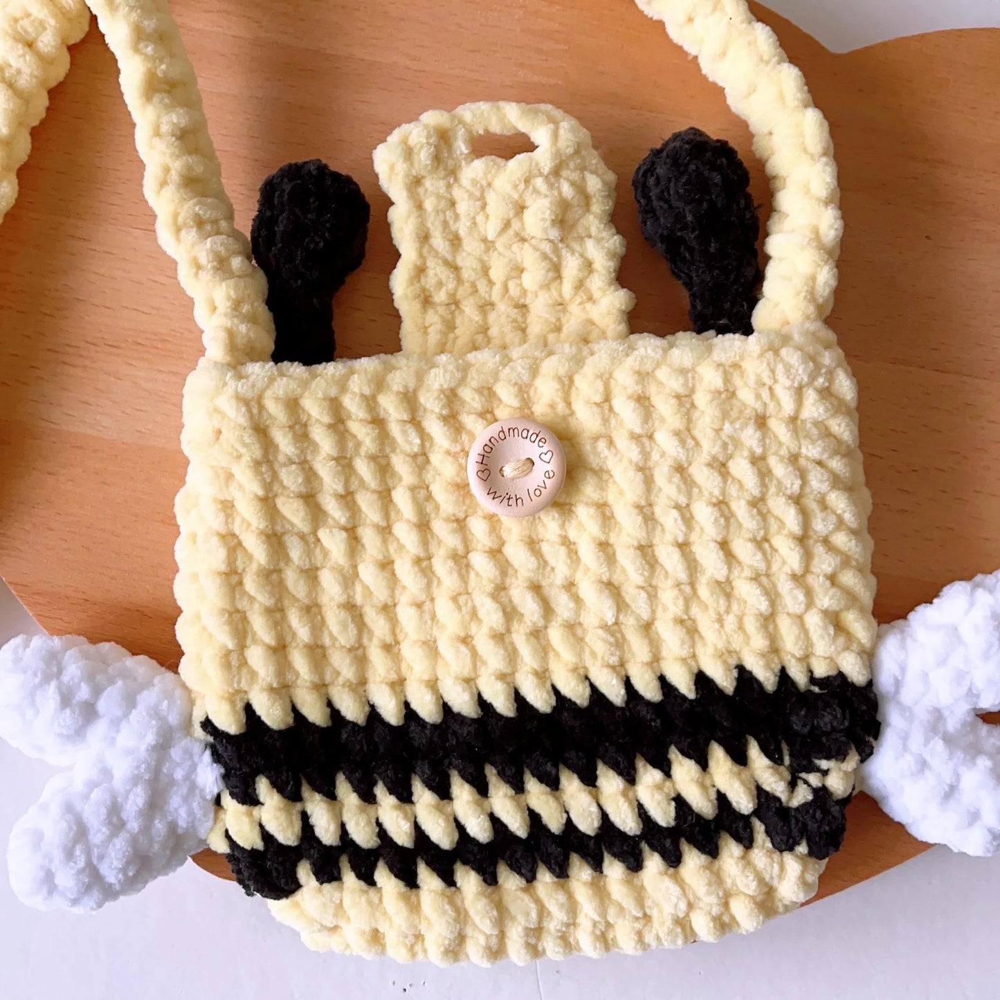 🐝 Bee Crossbody Bag Crochet Pattern ✨ PDF ✨