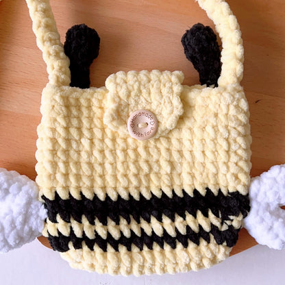 🐝 Bee Crossbody Bag Crochet Pattern ✨ PDF ✨