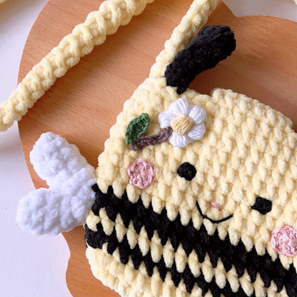 🐝 Bee Crossbody Bag Crochet Pattern ✨ PDF ✨