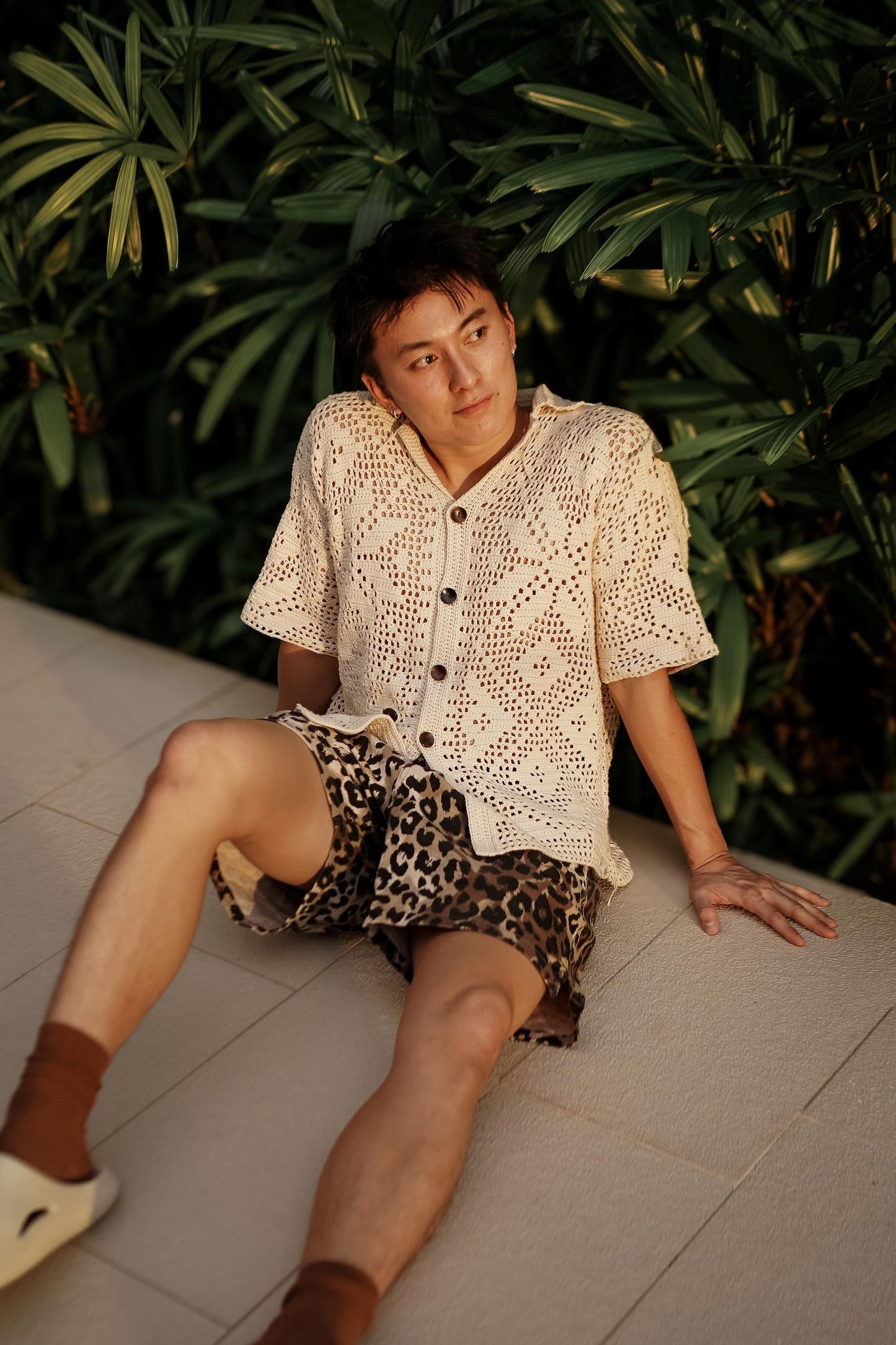 ✨ Men’s Crochet Summer Shirt Pattern 🌴(PDF)