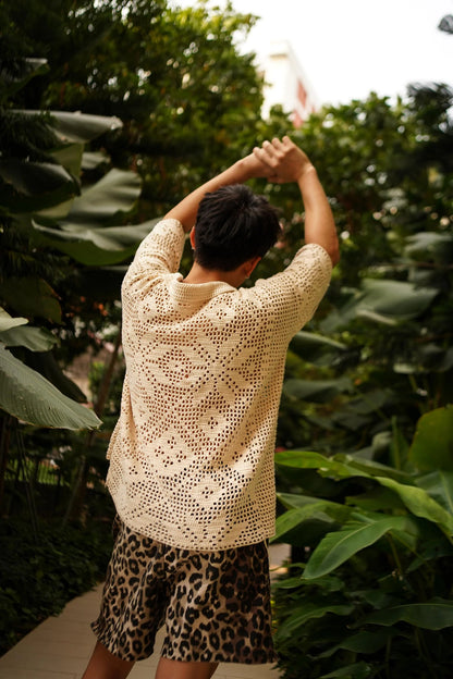 ✨ Men’s Crochet Summer Shirt Pattern 🌴(PDF)