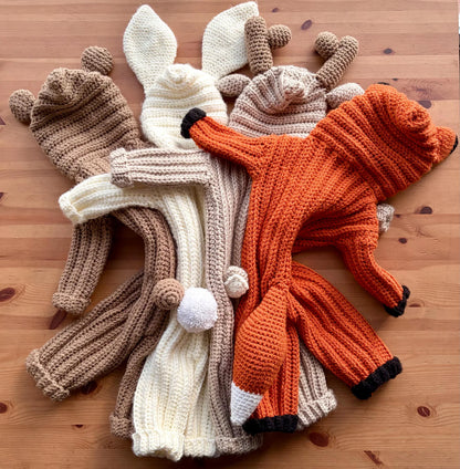Woodland All-in-One Suit Crochet Pattern PDF