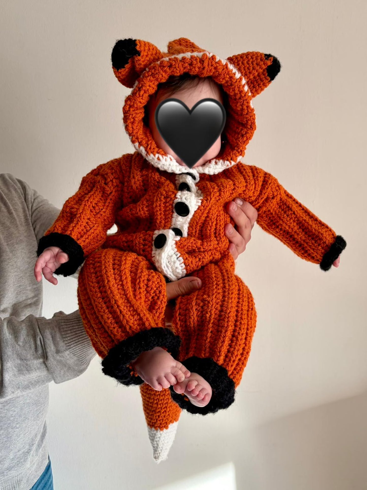 Woodland All-in-One Suit Crochet Pattern PDF