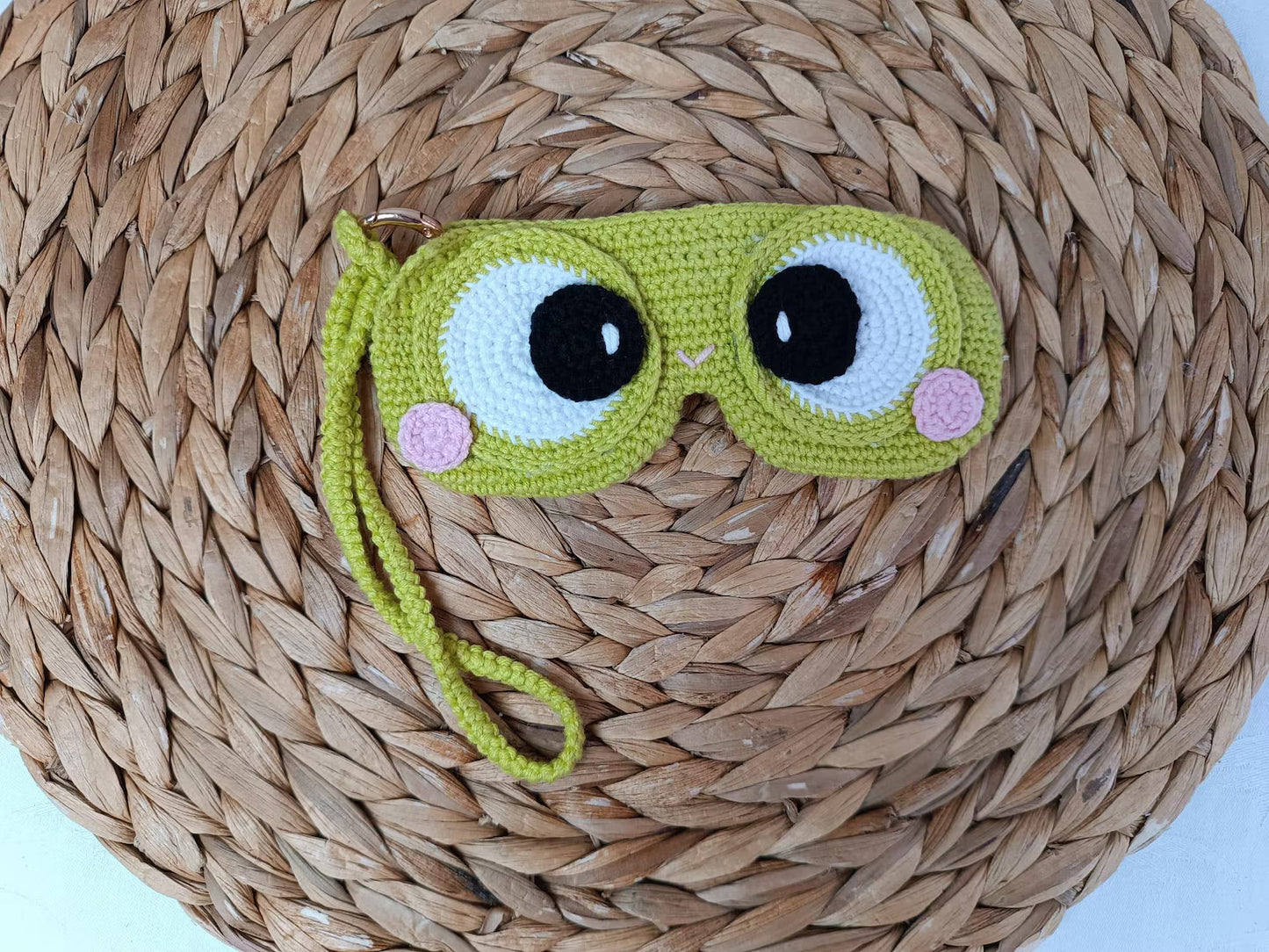 Kawaii Crochet Glasses Case Pattern PDF
